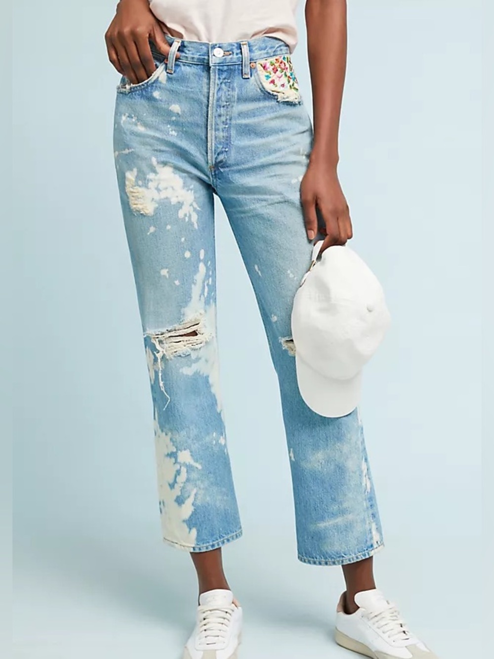 NWT Citizens of Humanity Gia Ultra High-Rise Straight Jeans Desert Bloom 27